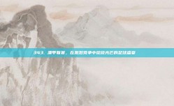 343. 澳甲联赛，在激烈竞争中绽放光芒的足球盛宴 ⚔️