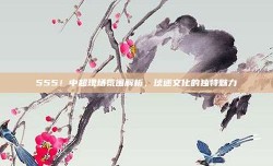 555！中超现场氛围解析，球迷文化的独特魅力