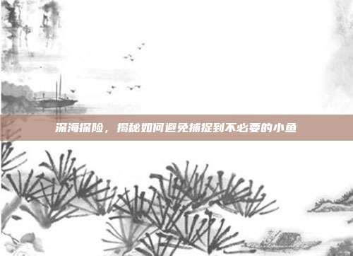 深海探险，揭秘如何避免捕捉到不必要的小鱼  第1张