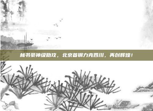 林书豪神级助攻，北京首钢力克四川，再创辉煌！  第1张